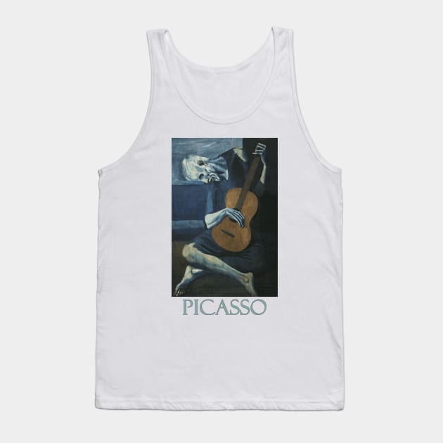 The Blind Guitarist (1904-05) by Pablo Picasso Tank Top by Naves